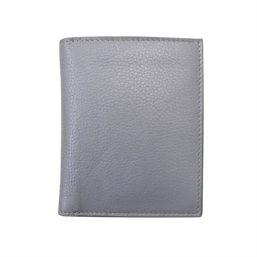 Genuine Leather Small Snap Wallet