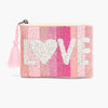 All The Love Beaded Pouches
