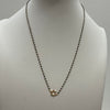 Enamel Beaded Hamsa or Star of David Charm Necklace