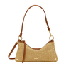 Hammitt Small Kyle Cocoa Raffia Crossbody/Shoulder Bag