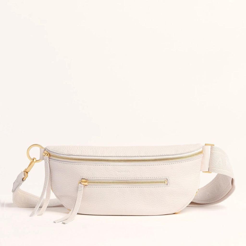 Hammitt Charles Crossbody Medium Calla Lily White