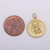 14K Gold Filled Cherub Pendant Little Angel