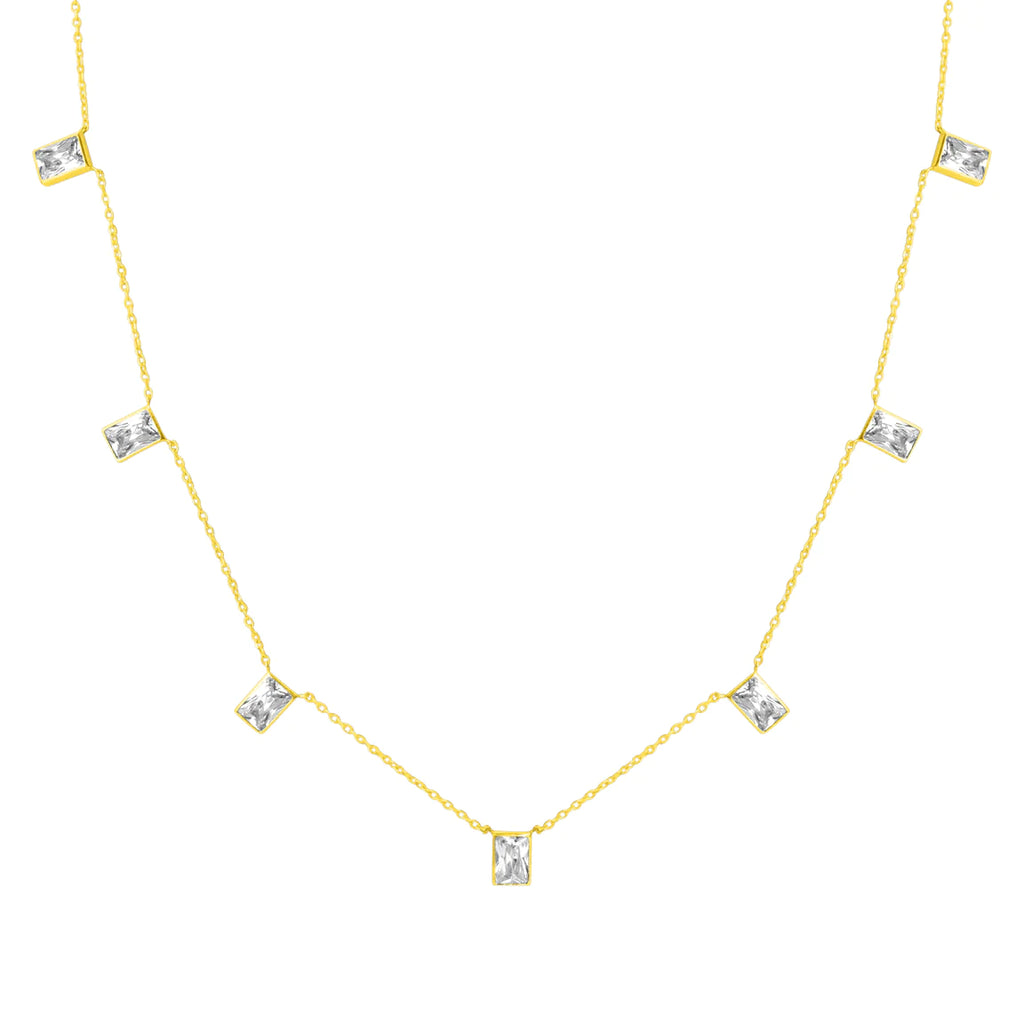 Brooke Baguette Necklace