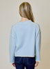 Baby Blue with White Stripe Sweater