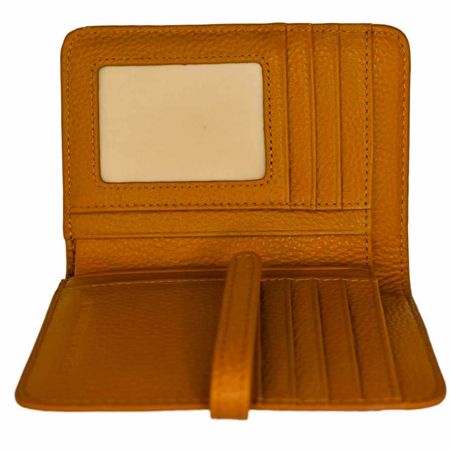 Front Latch Leather Wallet – Accessorize Me