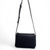 The Perfect Size Leather Woven Handbag