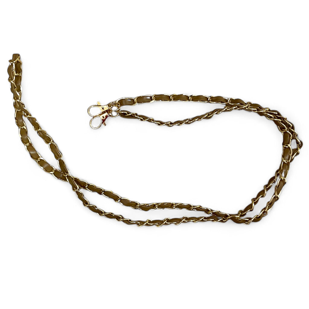 Crossbody Woven Chain Strap