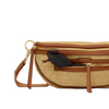 Hammitt Charles Crossbody Medium Cocoa Raffia Bag