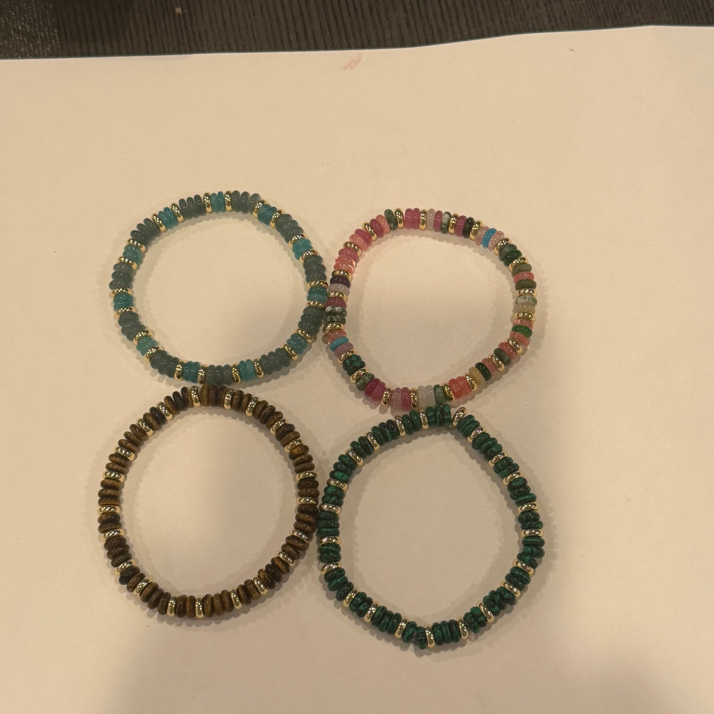 Natural Stone Beaded Bracelets