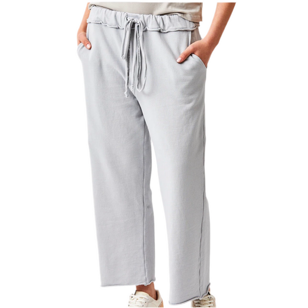 Windy Wide Leg Cropped Joggers