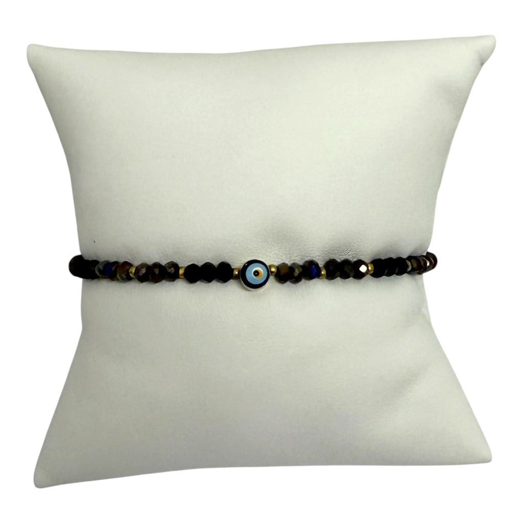 Adjustable Beaded Charm Bracelets from Greece