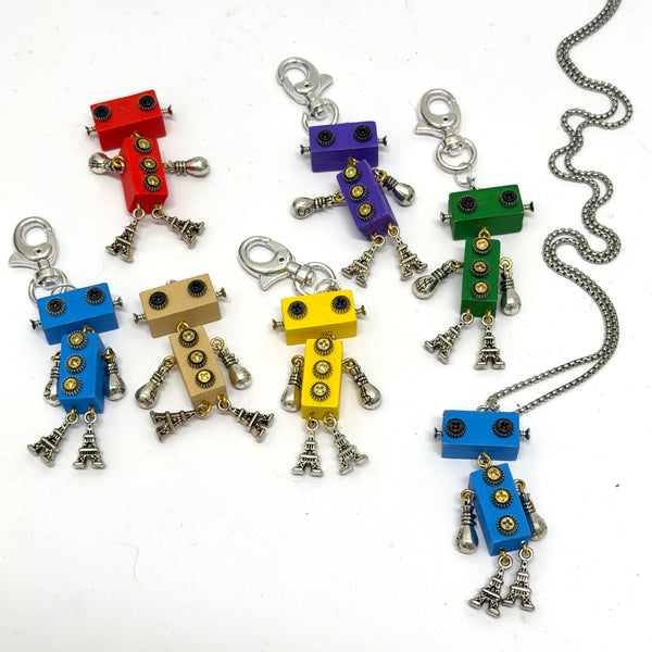 Steampunk Key Chains In Assorted Colors