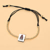 Mahjong Adjustable Beaded Bracelets