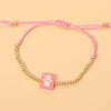 Mahjong Adjustable Beaded Bracelets