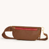 Hammitt Charles Mahogany Pebble Crossbody Leather Bag
