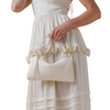 Small Leather Kyle Handbag in Calla Lilly by Hammitt