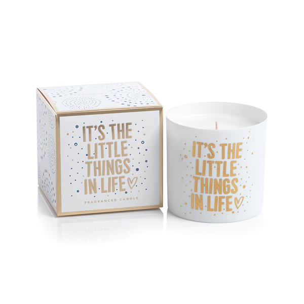 It’s The Little Things In Life Candle