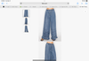 Boho Tiered Chambray Wide Leg Palazzo Pants