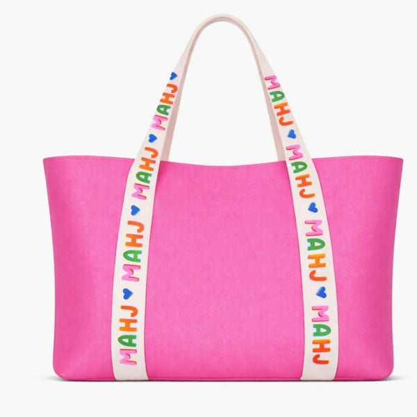 Mahjong Tile Bag In Pink