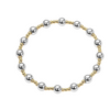 3mm/6mm Alternating Beaded Stretch Bracelet