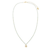 Colored Beaded Enamel Star Of David