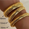18K Gold Plated Bangle Bracelets