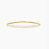 Gold Plated Pearl and Gold Beaded Ball Bracelet