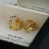 18K Gold Plated Cuff Wrap Earring