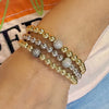 Camryn Pave Ball Bracelet