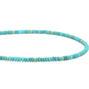 Turquoise Roundelle Beaded Necklace