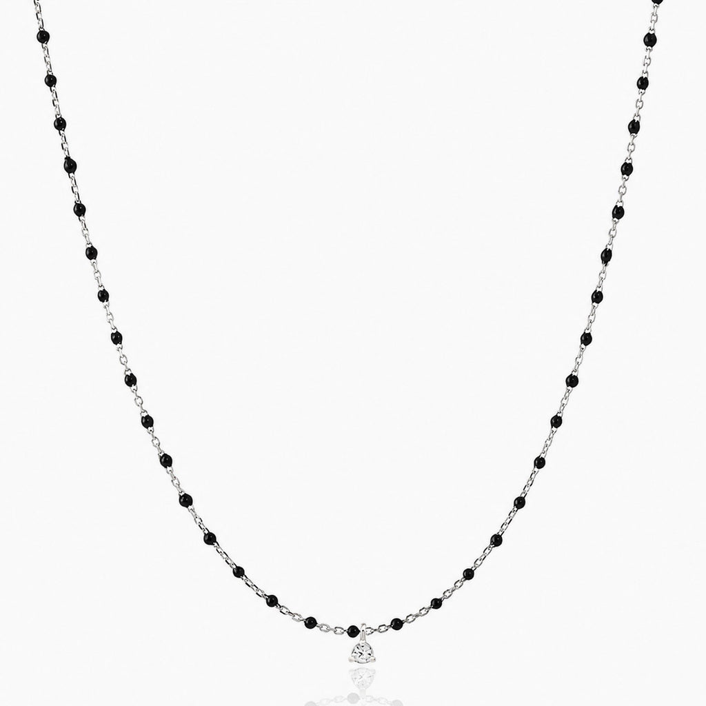 Sterling Silver Hand Dipped With Enamel Accents
