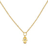 Guiding Hands Mini Hamsa Necklace