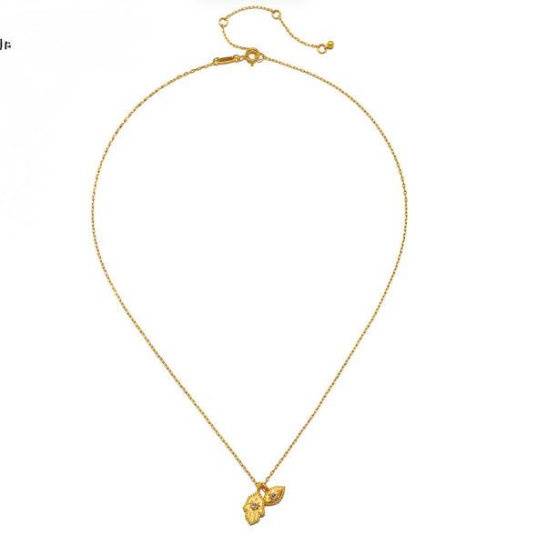 Hamsa And Evil Eye Charm Necklace