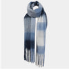 Oversized Soft Fringe Plaid Scarf