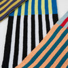 Colorblock Stripe Skinny Scarf