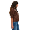 Six/Fifty Jennifer Jacket In Brown