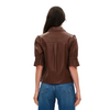 Six/Fifty Jennifer Jacket In Brown