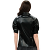 Six Fifty Val Faux Leather Top