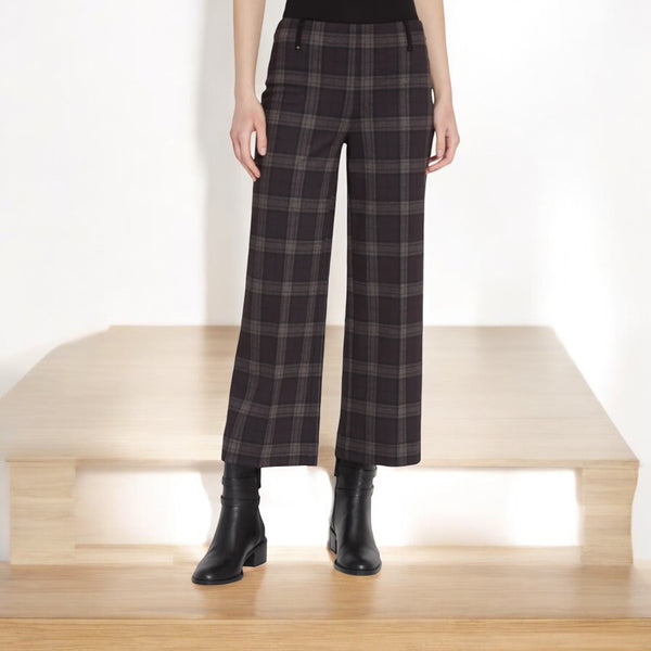 Livia Plaid Crop Pant