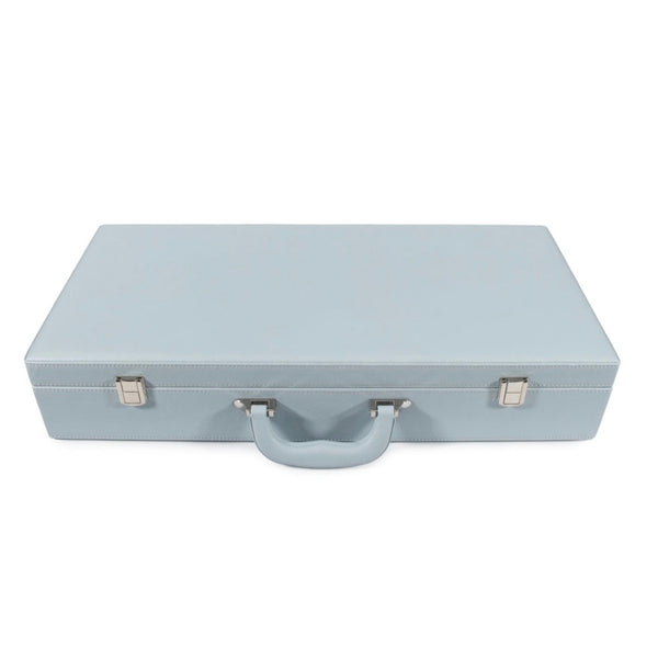Martini Hour Mahjong Set In Pearlized Blue