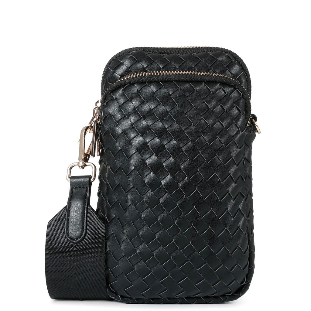 Atlas Cargo Phone Crossbody In Black Or Brown
