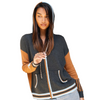 Zaket & Plover Zip Up Star Hoodie Sweater