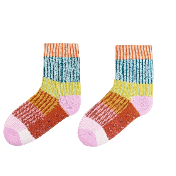 Kaleidoscope Knit House Socks