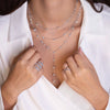 Arianna Two Strand Diamonds By The Yard Necklace