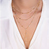 Arianna Two Strand Diamonds By The Yard Necklace