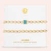 Colorful Stone Beaded Stretch Bracelets