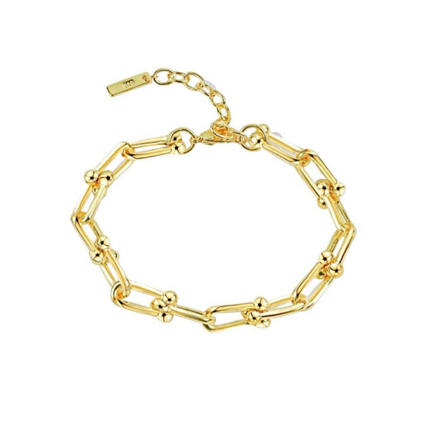 U Link Chunky Chain Bracelet