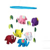 Felted Stuffed Elephant Hanging Mobile