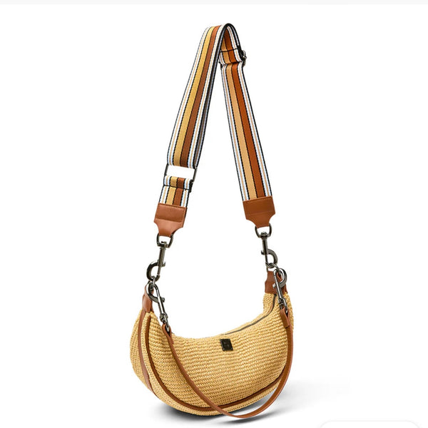 Moonlighting Raffia Bag