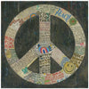 12" x 12" Choose Peace White or Black Wood Plaque by Sugarboo